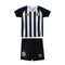 Conjunto infantil Santos II 25/26 - Blanco y negro
