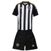 Conjunto infantil Atlético Mineiro I 25/26 - Blanco y negro