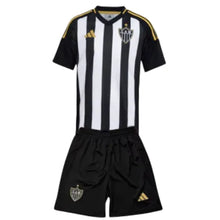 Conjunto infantil Atlético Mineiro I 25/26 - Blanco y negro