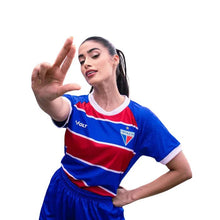 Camiseta local de Fortaleza para mujer 24/25 - Rojo y azul