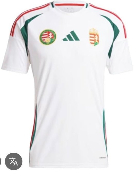 Camiseta local de Hungría 2024/25