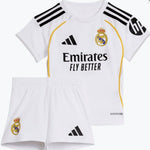 Kit infantil del Real Madrid 2025/26