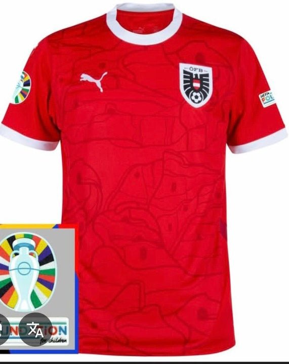 Camiseta local de Austria 2024/25