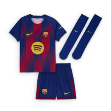 Equipación infantil del Barcelona 2025/26