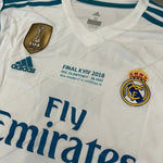 Camiseta local del Real Madrid 2017/18
