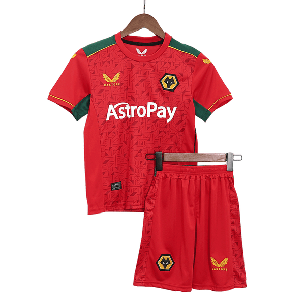 Kit infantil del Wolverhampton 2023/24