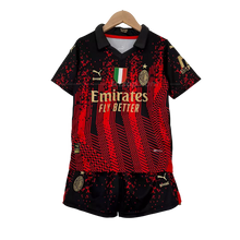 Kit infantil del AC Milan 2023/24