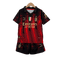 Kit infantil del AC Milan 2023/24
