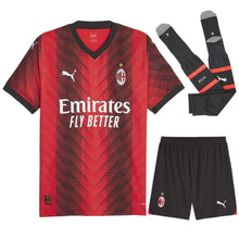 Kit infantil del AC Milan 2023/24