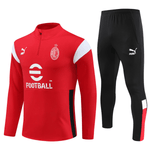 Camiseta con media cremallera del AC Milan