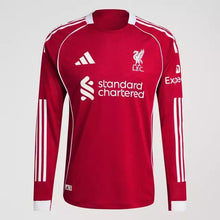 Camiseta de manga larga del Liverpool 2025/26