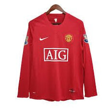 Camiseta de manga larga del Manchester United 07/08