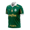 Camiseta Local Palmeiras 24/25 - Verde - Con Patrocinio + PARCHE DE CAMPEÓN BRASILEÑO 2023