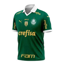 Camiseta Local Palmeiras 24/25 - Verde - Con Patrocinio + PARCHE DE CAMPEÓN BRASILEÑO 2023