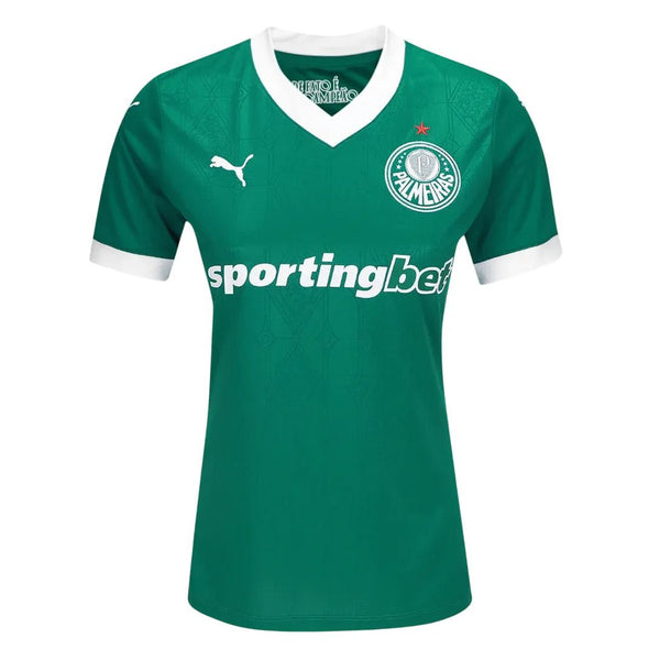 Camiseta local del Palmeiras 25/26 para mujer - Verde