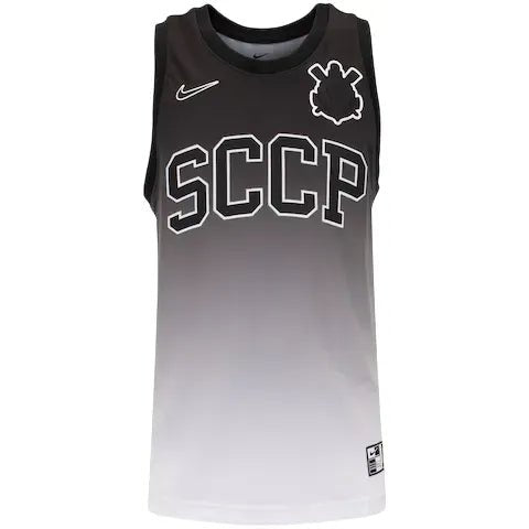 Camiseta sin mangas Corinthians DNA 25/26 - Blanco y negro