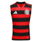 Camiseta sin mangas CRF Home 25/26 - Negra y roja