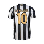 Camiseta de visitante del Santos 24/25 - Blanco y negro #NeymarJr10