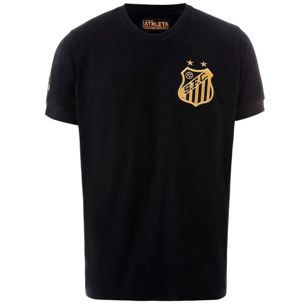 Camiseta Santos Pelé 1000 Goles - Negro