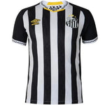 Camiseta visitante del Santos 25/26 - Jugador - Blanco y negro