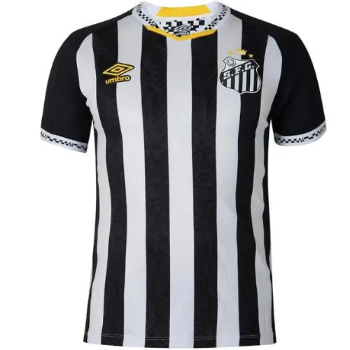 Camiseta visitante del Santos 25/26 - Jugador - Blanco y negro