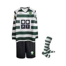Equipación infantil - Sporting Home 02/03 - Manga larga