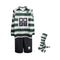 Equipación infantil - Sporting Home 02/03 - Manga larga