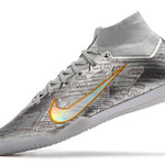 Chuteira Futsal Nike Air Zoom Mercurial Superfly 9 Elite IC Prata "Anniversary Pack"