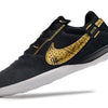 Chuteira Futsal Nike StreetGato IC Preta e Dourada