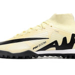 Chuteira Society Nike Air Zoom Mercurial Superfly 9 Elite TF Bege e Preta "Mad Ready Pack"