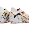 Chuteira Campo Puma Future 7 FG Branca "Creativity Pack"