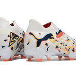 Chuteira Campo Puma Future 7 FG Branca "Creativity Pack"