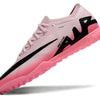 Chuteira Society Nike Air Zoom Mercurial Vapor 15 TF Rosa e Preto "Mad Brilliance Pack"
