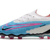 Chuteira Campo Nike Phantom GX Elite FG Azul e Branca "Blast Pack"