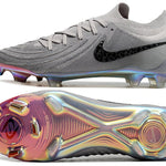 Chuteira Campo Nike Phantom GX 2 Elite FG Prata "Rising Gem Pack"