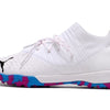 Chuteira Society Puma Future Z 1.3 TF Branca e Azul