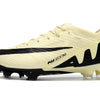 Chuteira Campo Nike Air Zoom Mercurial Vapor 15 Elite FG Bege e Preta "Mad Ready Pack"