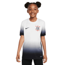 Conjunto infantil Corinthians I 24/25 - Blanco y negro