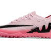 Chuteira Society Nike Air Zoom Mercurial Vapor 15 TF Rosa e Preto "Mad Brilliance Pack"