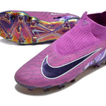 Chuteira Campo Nike Phantom GX DF Elite FG Roxa "Thunder"