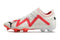 Chuteira Campo Puma Future Ultimate FG Branca e Rosa "Breakthrought Pack"