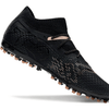 Chuteira Society Puma Future 7 MG Preta e Bronze "Eclipse Pack"
