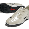 Chuteira Society Nike Total 90 TF Creme e Preta