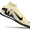 Chuteira Futsal Nike Air Zoom Mercurial Superfly 9 Elite IC Bege e Preta "Mad Ready Pack"