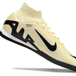 Chuteira Futsal Nike Air Zoom Mercurial Superfly 9 Elite IC Bege e Preta "Mad Ready Pack"