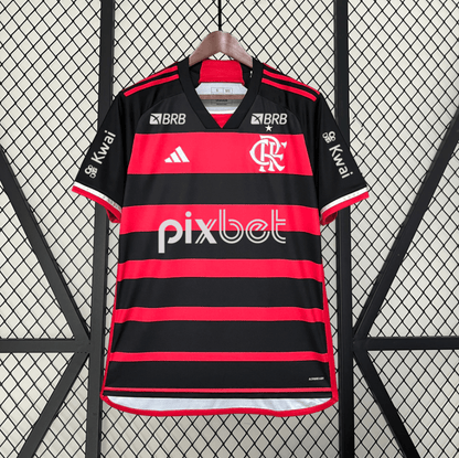 Camiseta local del Flamengo 2024 - Todos los patrocinios