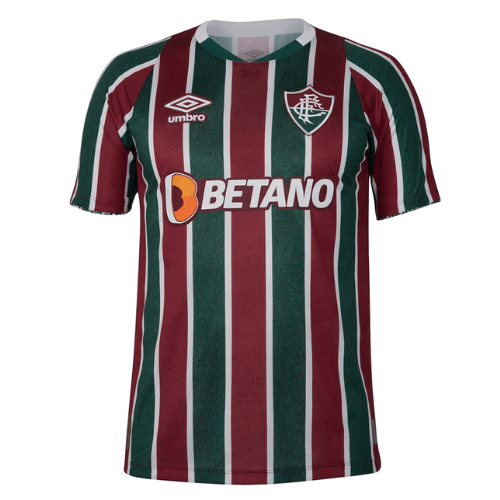Camiseta local del Fluminense 24/25 - Vino y verde