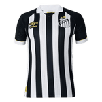 Camiseta visitante del Santos 23/24 - Blanco y negro