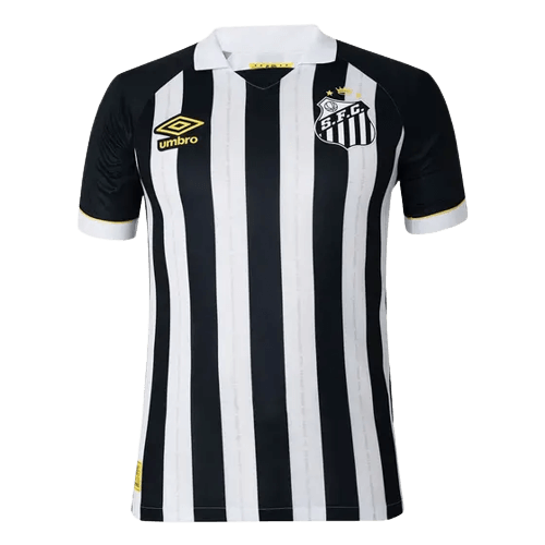 Camiseta visitante del Santos 23/24 - Blanco y negro