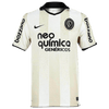 Camiseta retro del centenario del Corinthians - Blanca